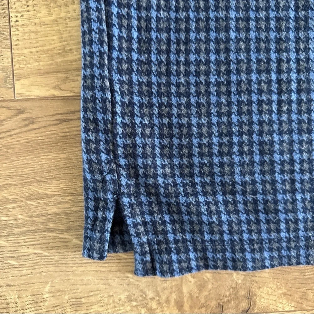 Banana Republic Navy Check Polo Shirt